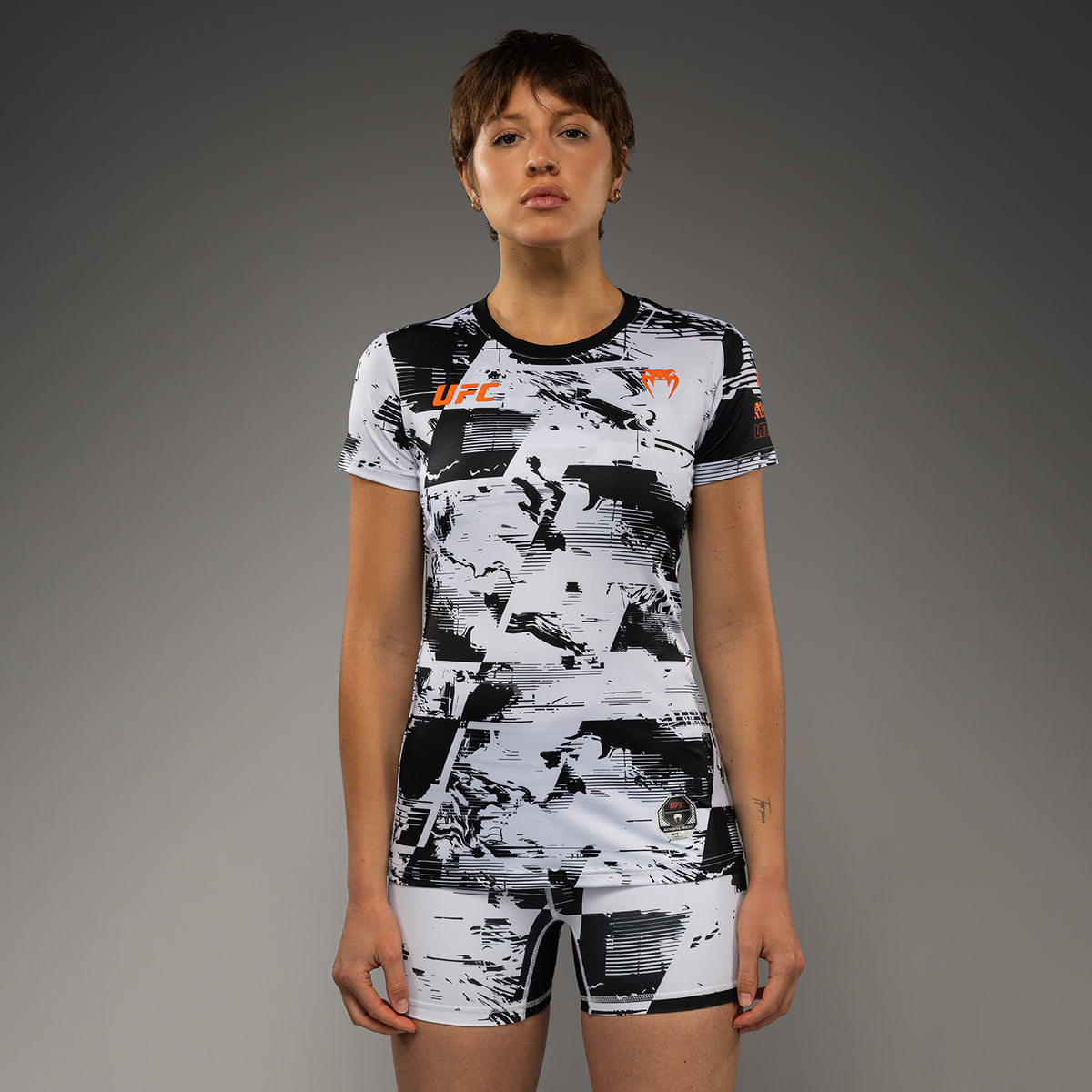 T-shirt manches courtes Performance Femme UFC Zenith by Venum Authentic Fight Week - Blanc - product-type_T-Shirts Dry Tech