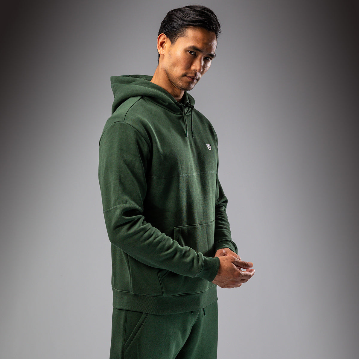 Sweatshirt à capuche Venum Silent Power - Vert Forêt - product-type_Sweatshirts
