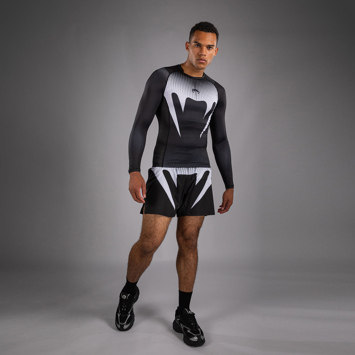 Rashguard Venum No Gi - Noir/Blanc - product-type_T-Shirts de Compression