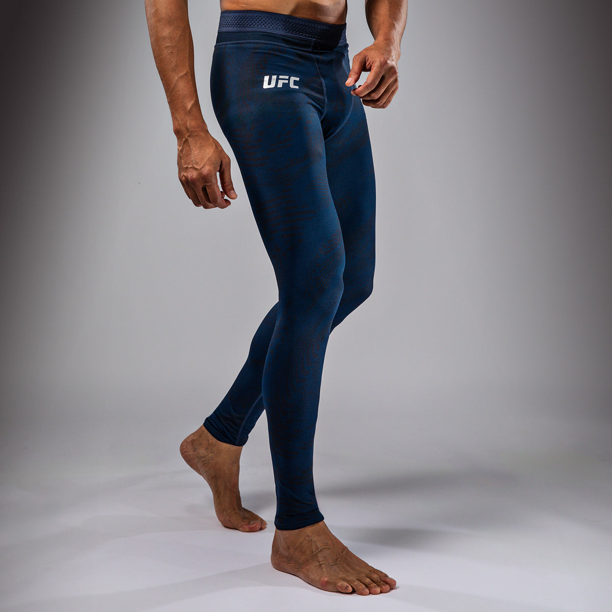 Leggings Performance pour Hommes UFC Fusion by Venum Fight Week - Bleu Océanique - product-type_Pantalons de Compression