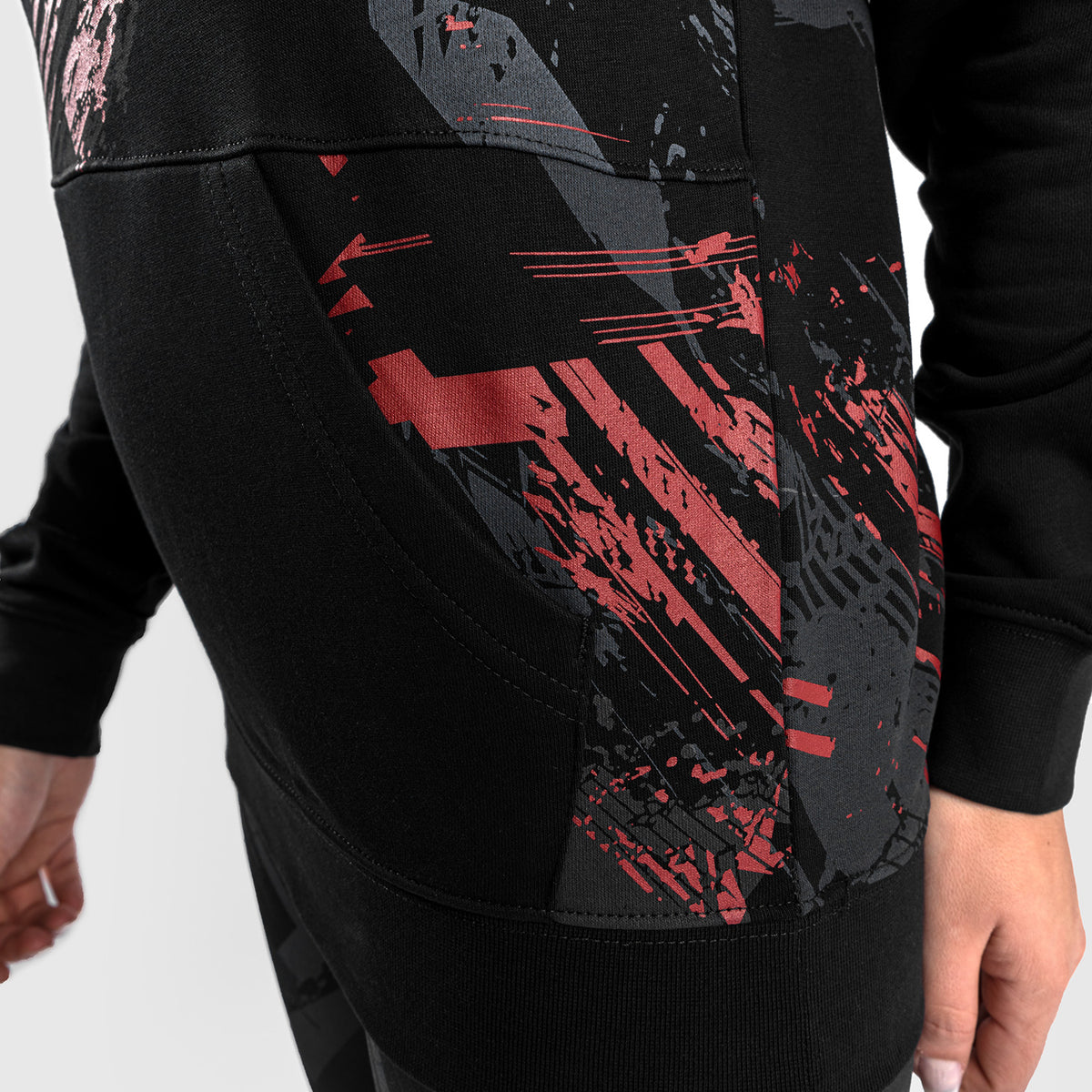 Sweatshirt à capuche pour Femmes UFC Venum Authentic Fight Week 2.0 - Noir/Rouge - product-type_Sweatshirts