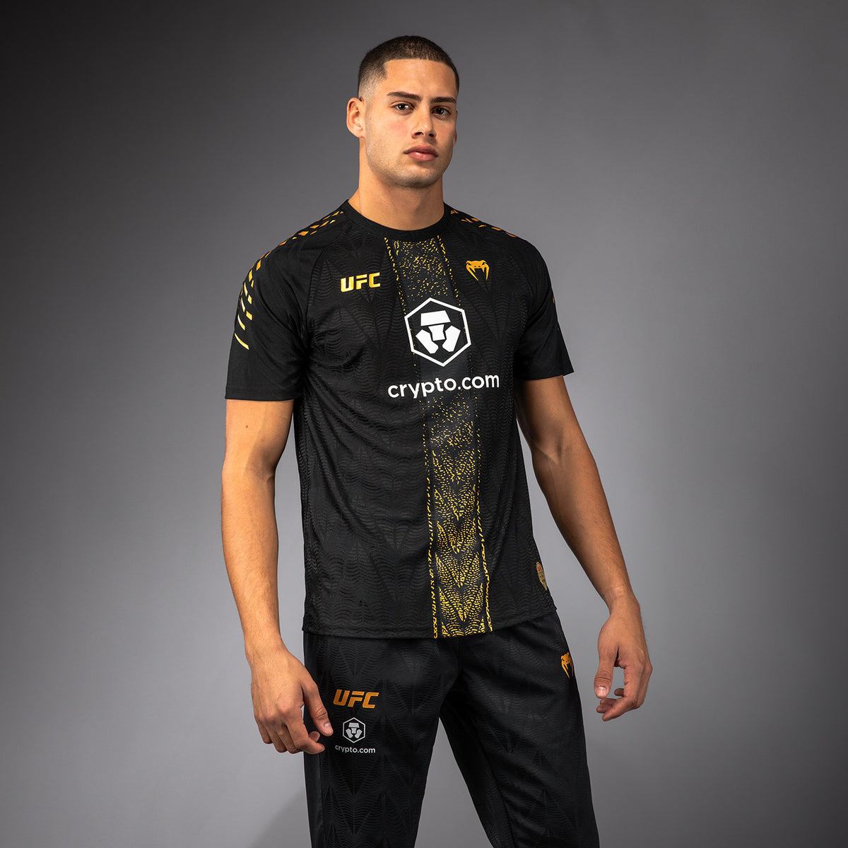 Maillot Officiel Walkout Homme Personnalisé UFC Zenith by Venum Authentic Fight Night - Champion - product-type_T-Shirts Dry Tech