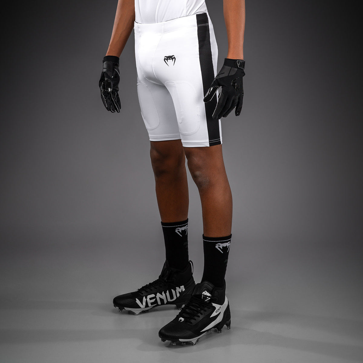 Short de Compression pour Enfants Venum Elite Football - Blanc - product-type_Shorts de training