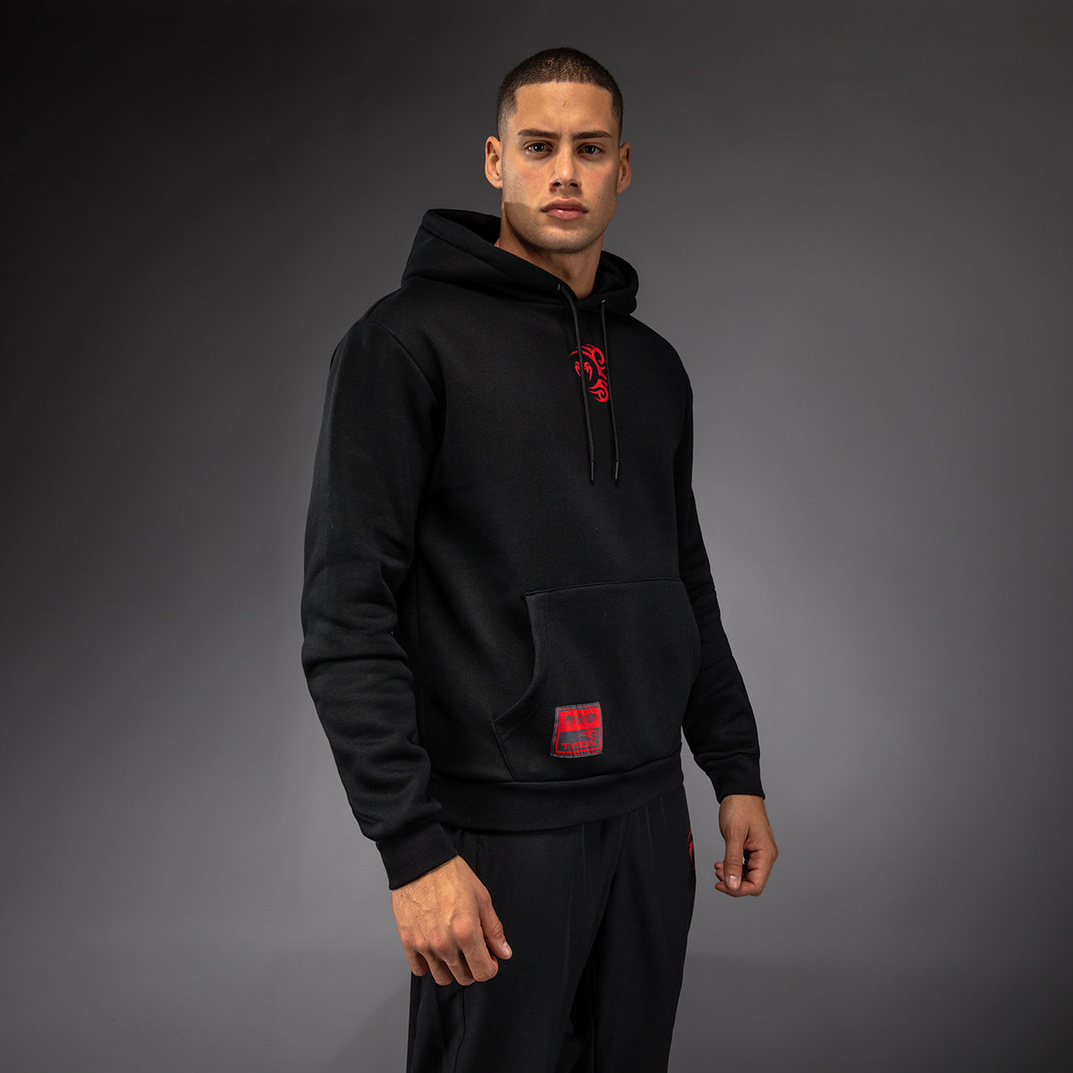 Sweat à capuche Venum x Mike Tyson Tiger - Noir Profond/Rouge Intense - product-type_Sweatshirts