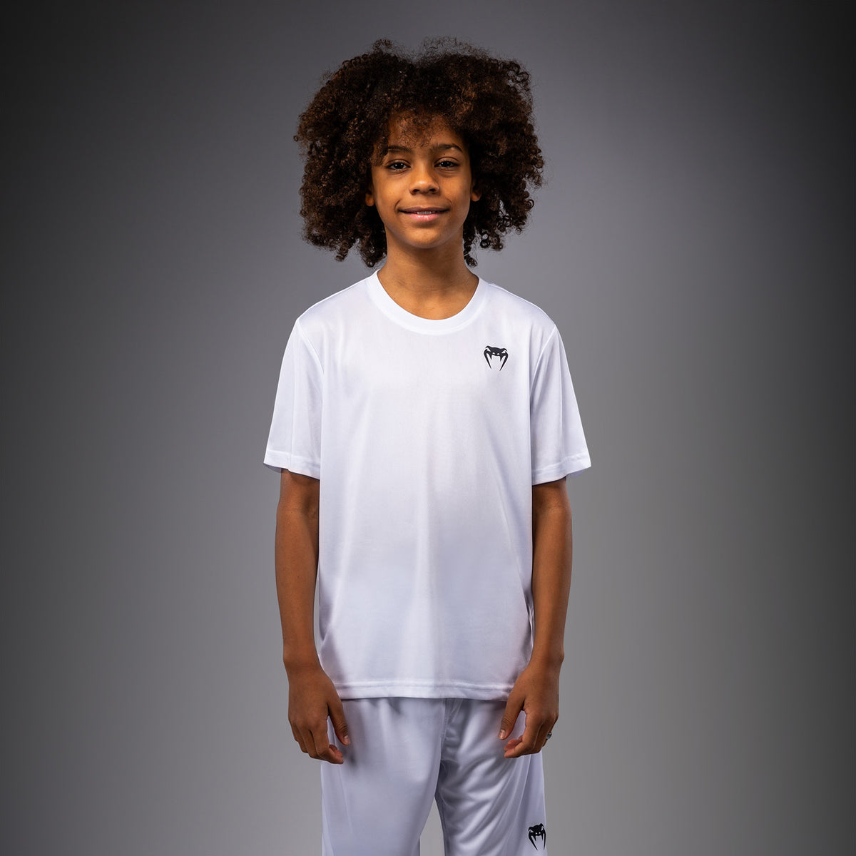 T-shirt à manches Courtes pour Enfant Venum Lineup - Blanc/Noir - product-type_T-Shirts Dry Tech
