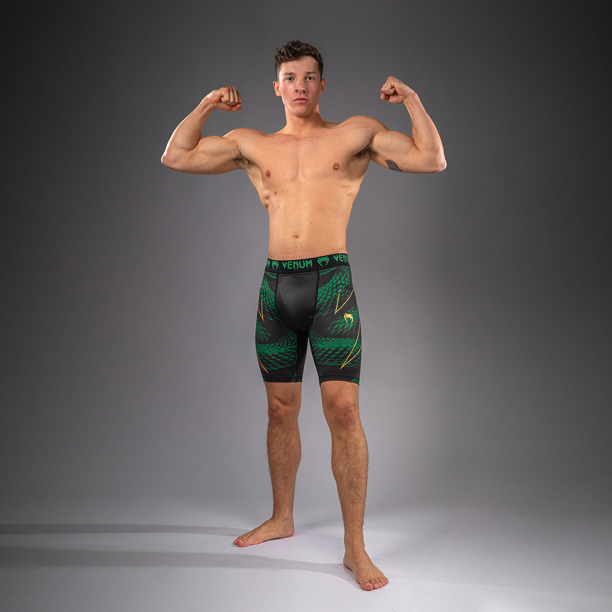 Short de Compression Venum Matupa - Noir/Vert/Or - product-type_Shorts de compression