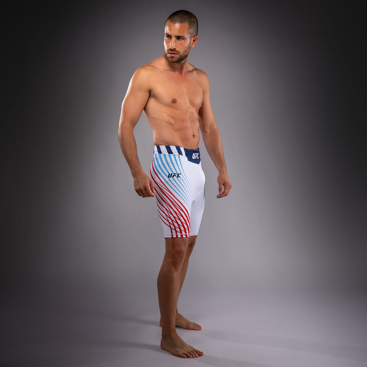 Official UFC Freedom 250 by Venum Authentic Fight Night Short Vale Tudo pour homme - Blanc - product-type_Shorts de compression