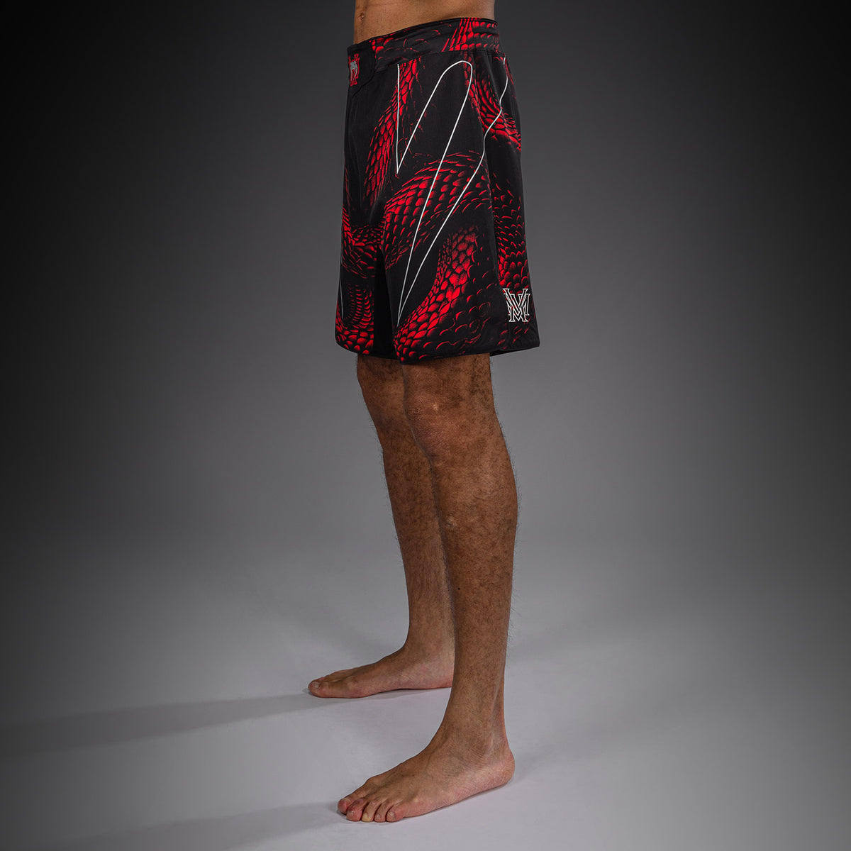 Short de Combat Venum Matupa - Noir/Rouge/Argent - product-type_Shorts de MMA