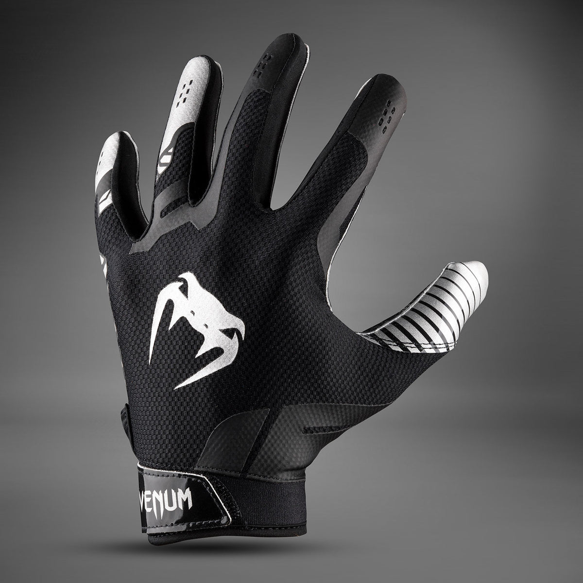 Gants de Football Venum Elite - Noir/Argent - product-type_Football Gloves