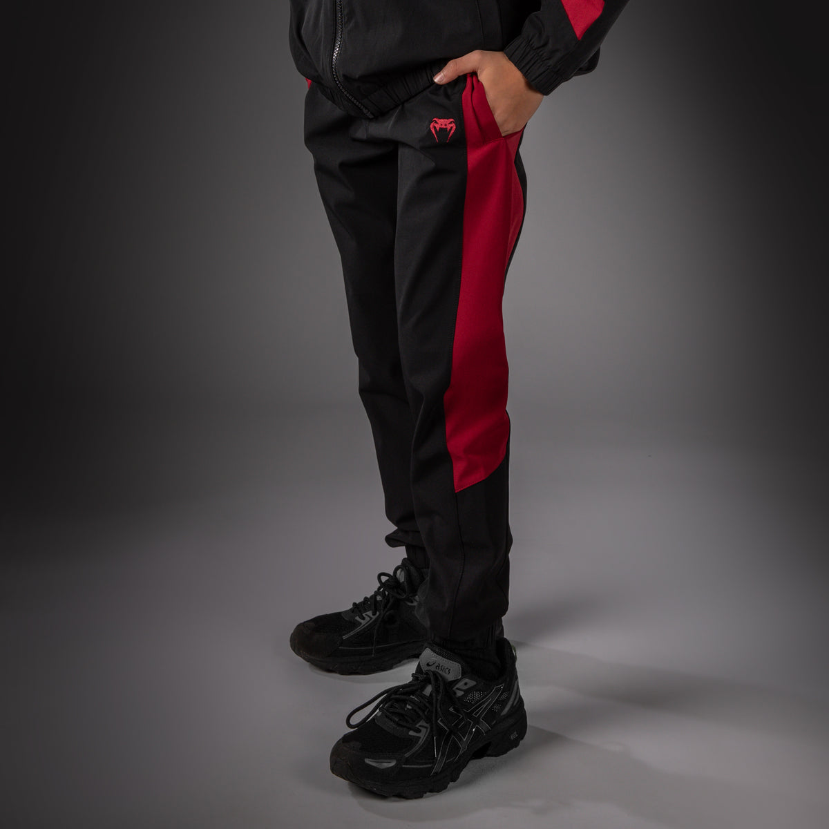 Pantalon de Jogging Pour Enfant Venum Vectra - Noir/Rouge - product-type_Pantalons de jogging