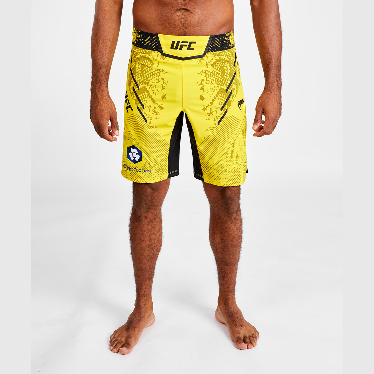 Short de combat Coupe longue pour Hommes UFC Adrenaline by Venum Authentic Fight Night - Jaune - product-type_Shorts de MMA