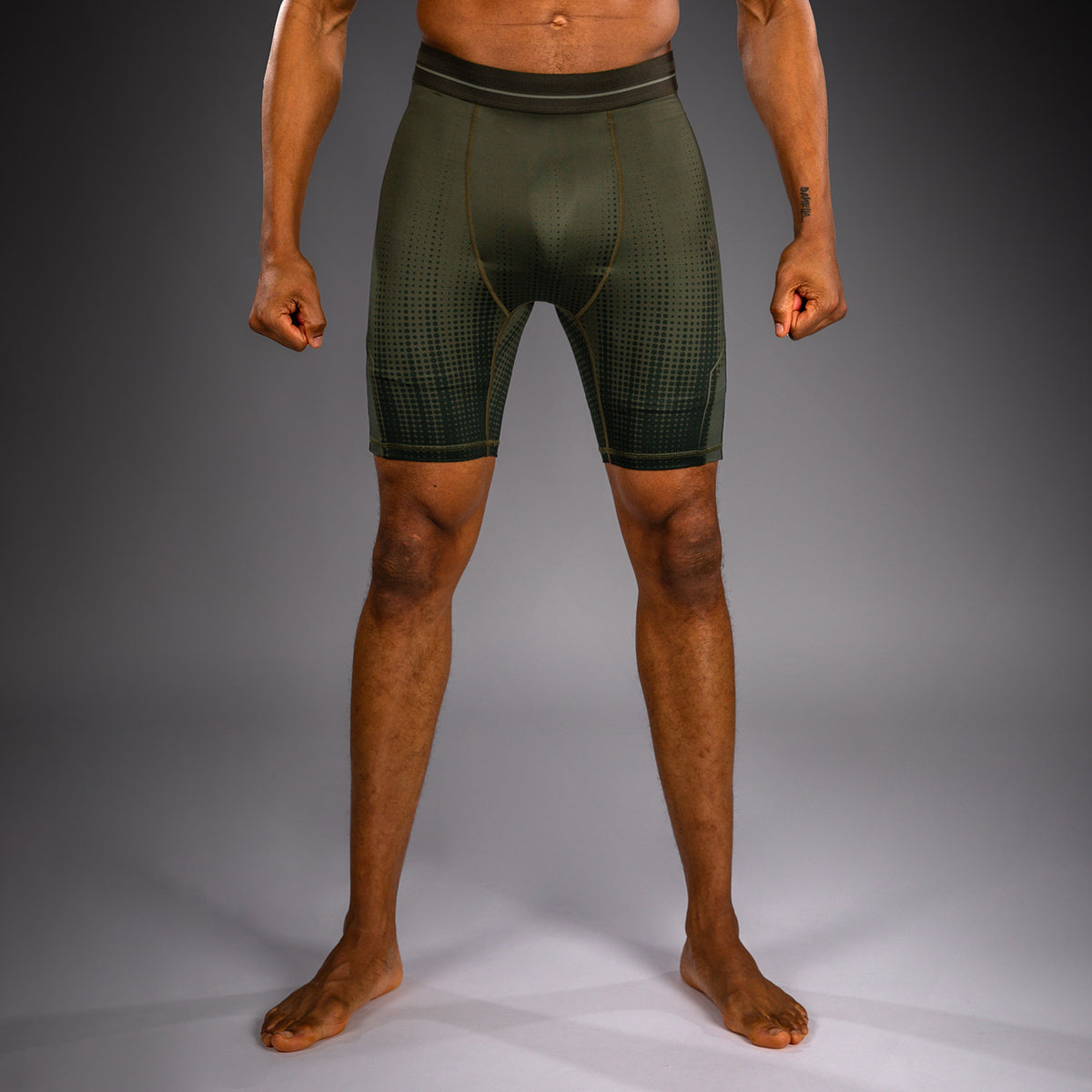 Short de Compression Venum Stealth Vale Tudo – Kaki/Vert Foncé - product-type_Shorts de compression
