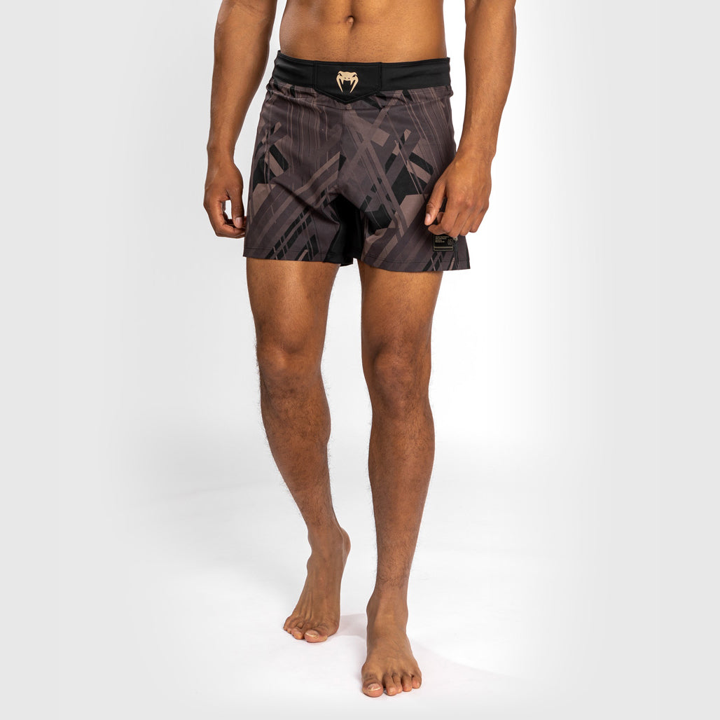 Fightshort Venum Tecmo 2.0 - Noir/Marron - product-type_Shorts de MMA