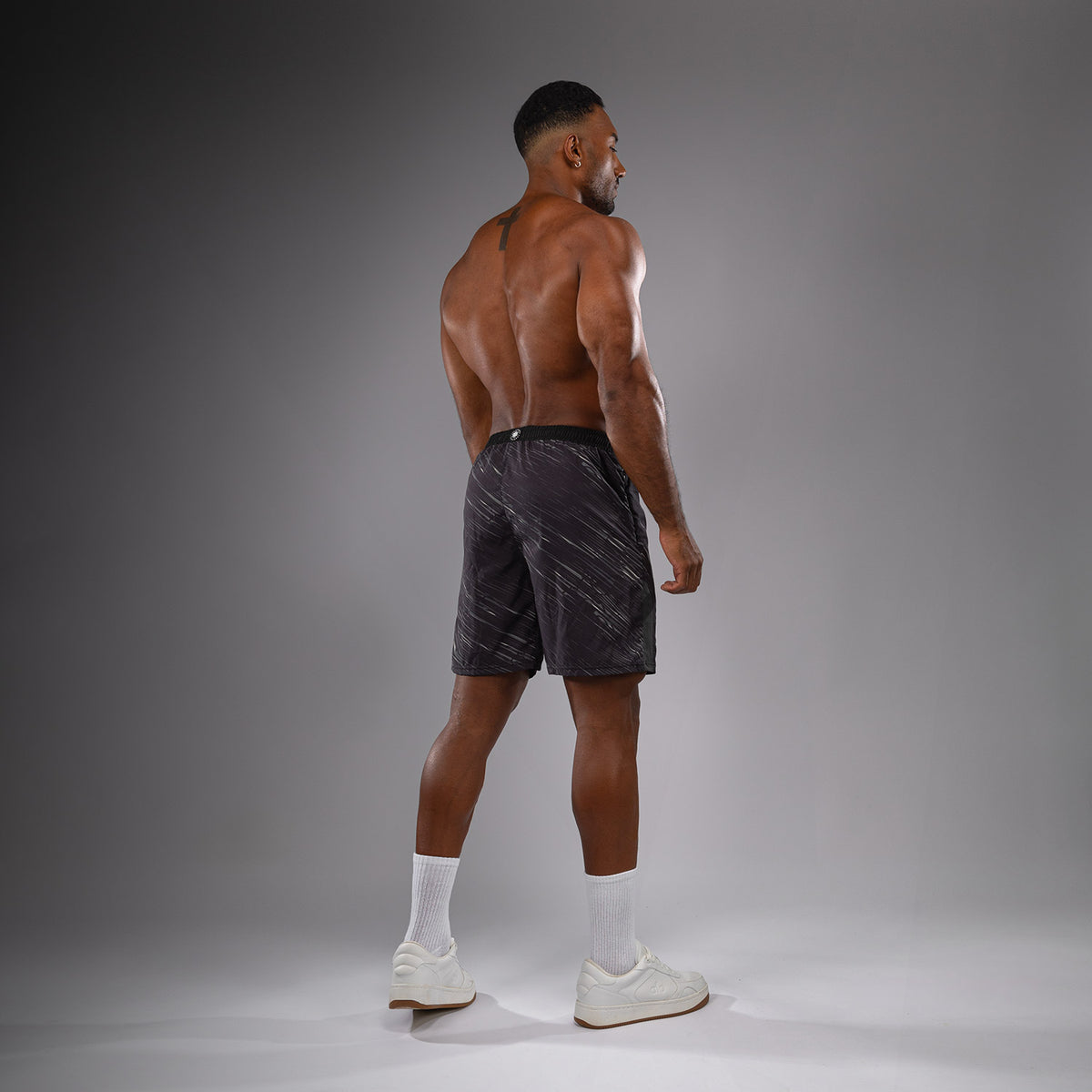 Short d’entraînement Venum Rapid - Noir/Gris Orage - product-type_Shorts de training