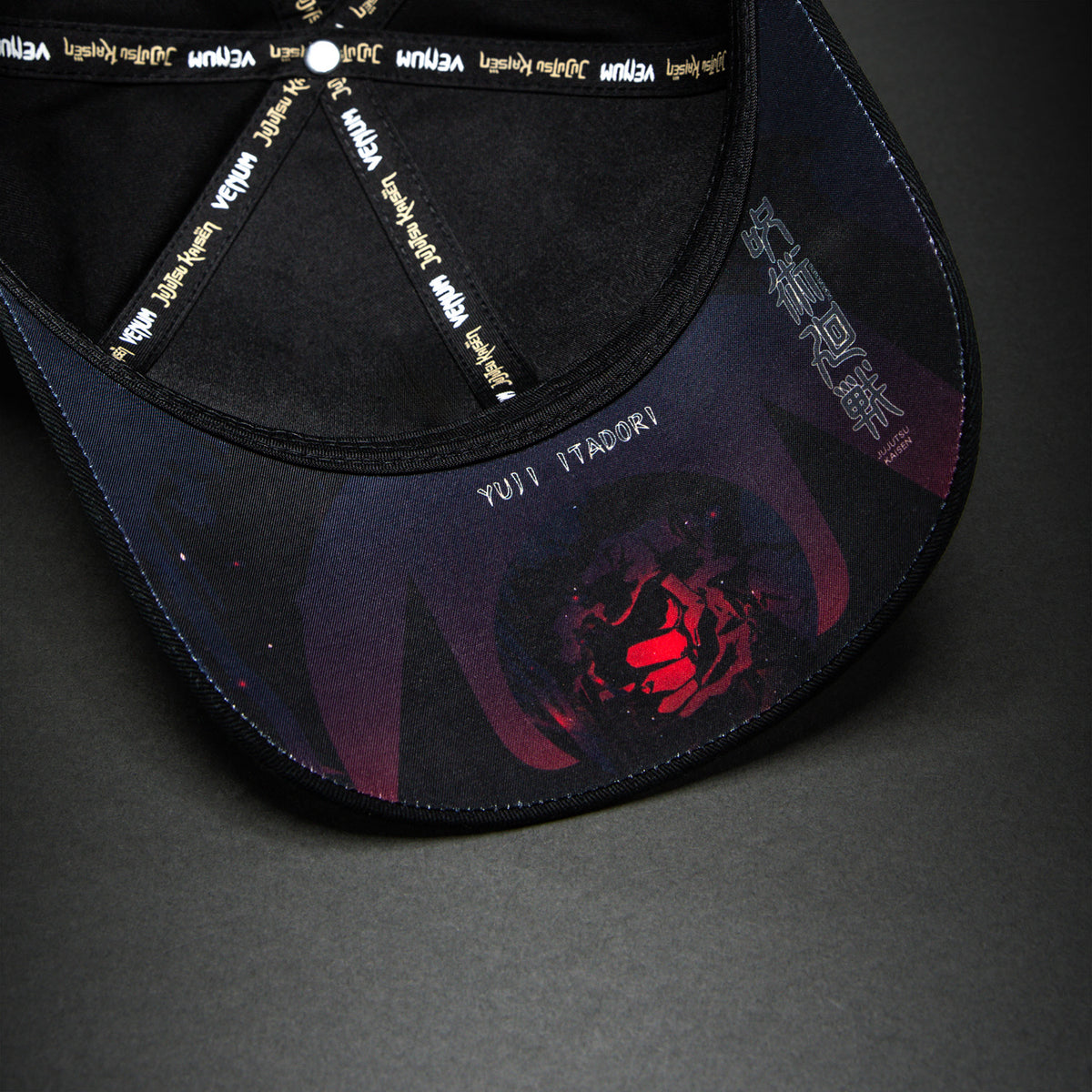 Casquette Venum x Jujutsu Kaisen Itadori – Noir - product-type_Casquettes
