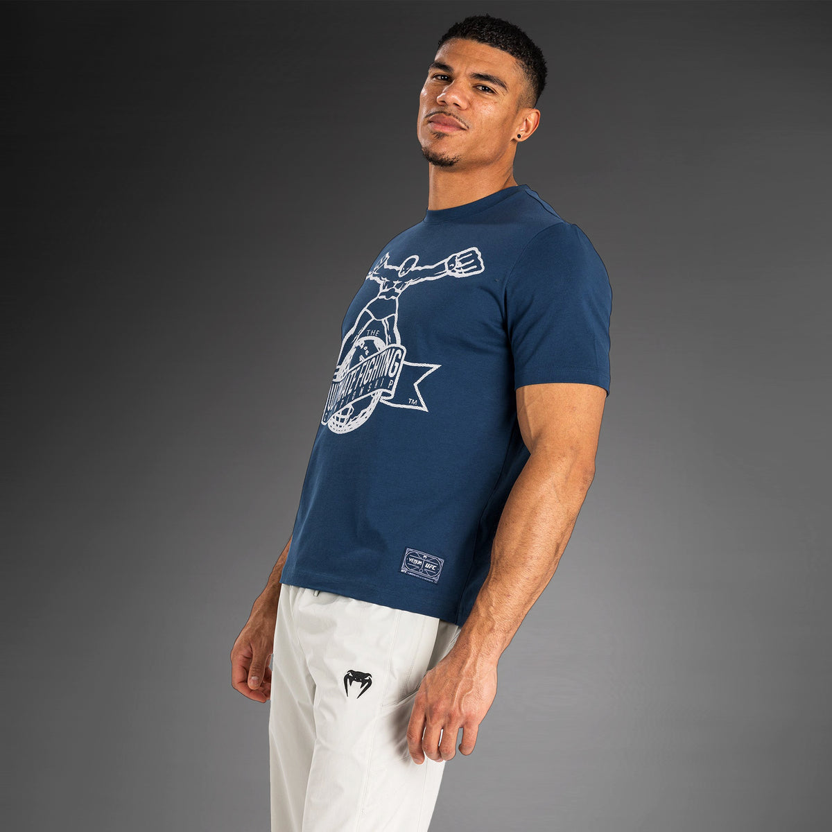 T-Shirt UFC by Venum Ulti-Man - Bleu marine/Blanc - product-type_T-Shirts