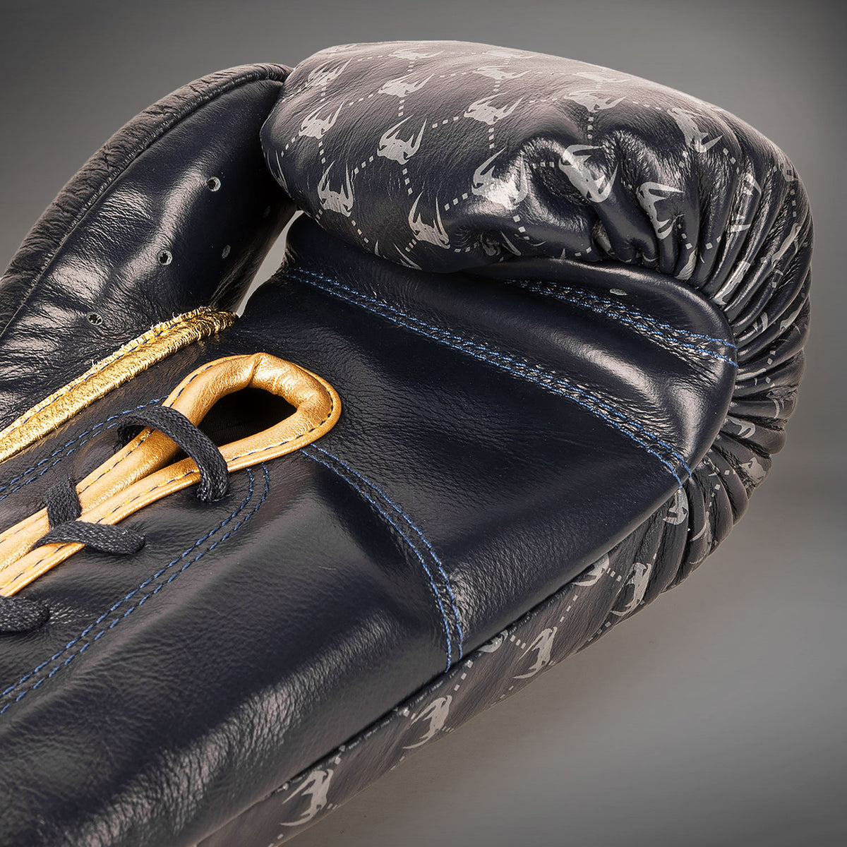 Gants de Boxe Pro avec Lacets Venum Coco Monogram - Bleu Ardoise - product-type_Gants de boxe