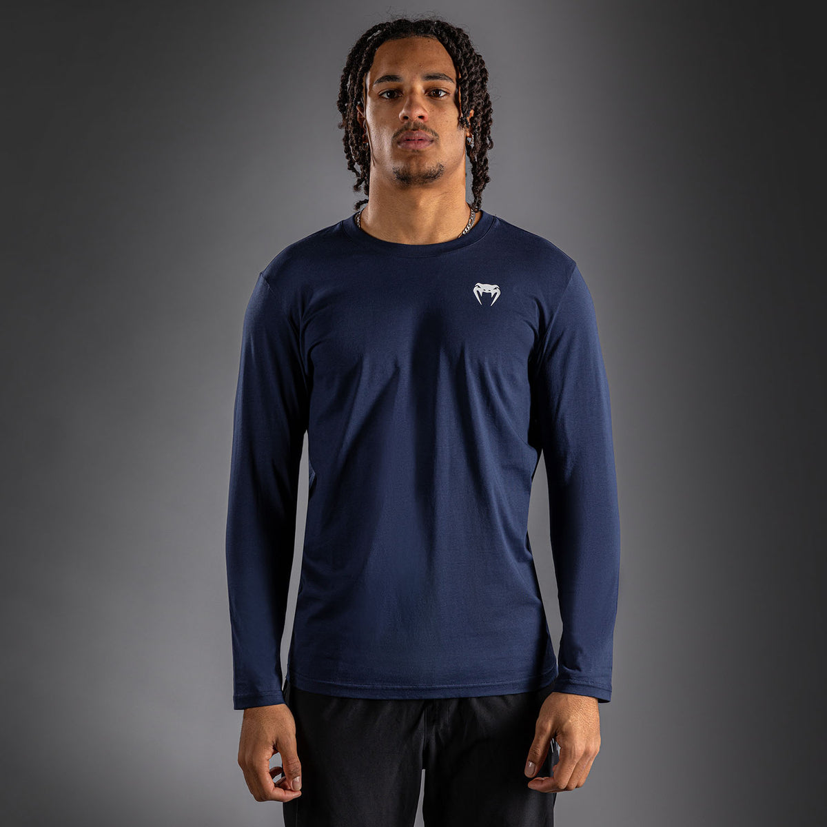 T-shirt à manches Longues Venum Lineup - Bleu Marine/Blanc - product-type_T-Shirts
