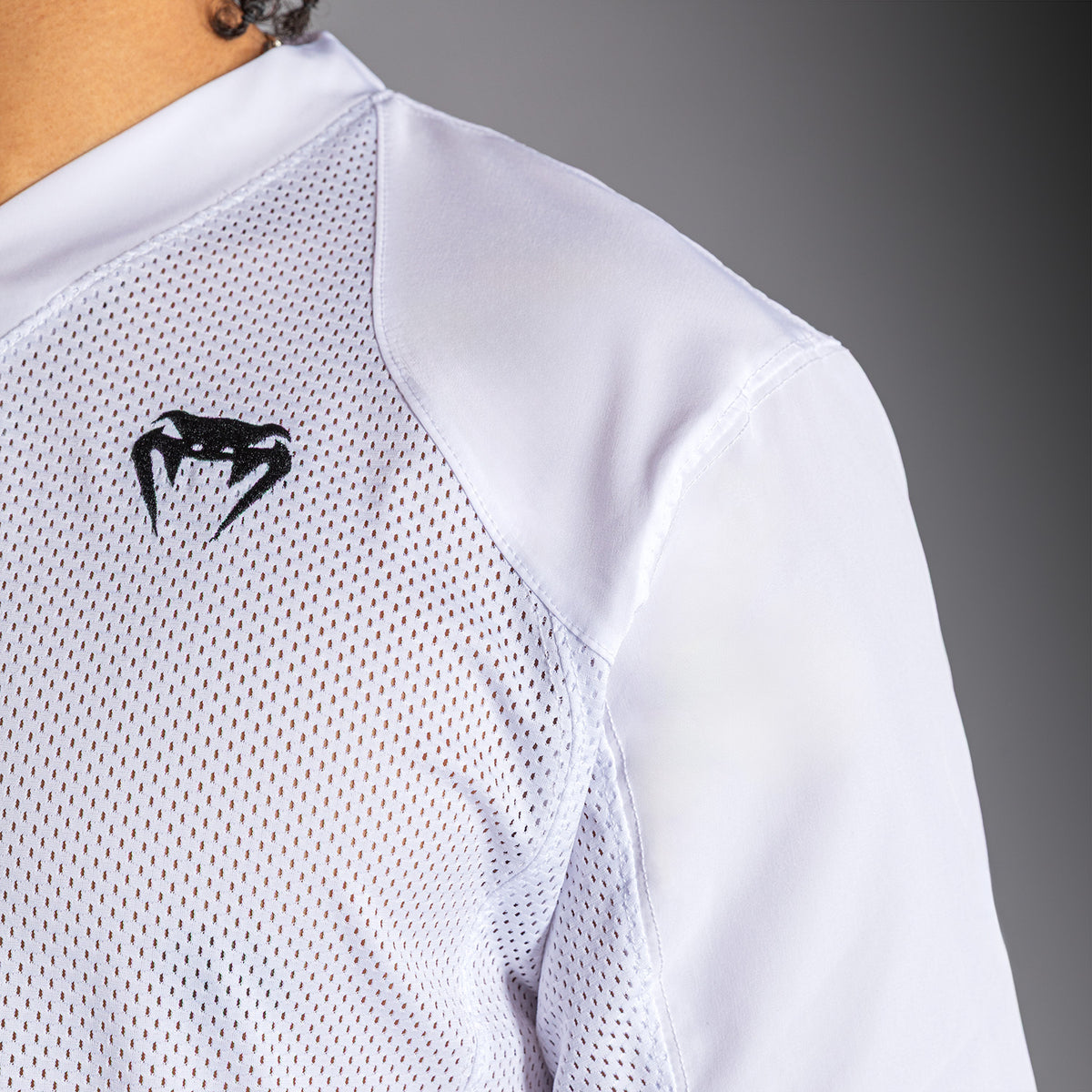 Maillot à manches Courtes Venum Elite Football - Blanc - product-type_T-Shirts Dry Tech