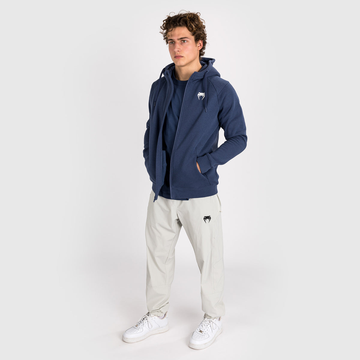Sweatshirt Zippé à Capuche Venum Strikeland - Bleu marine - product-type_Vestes