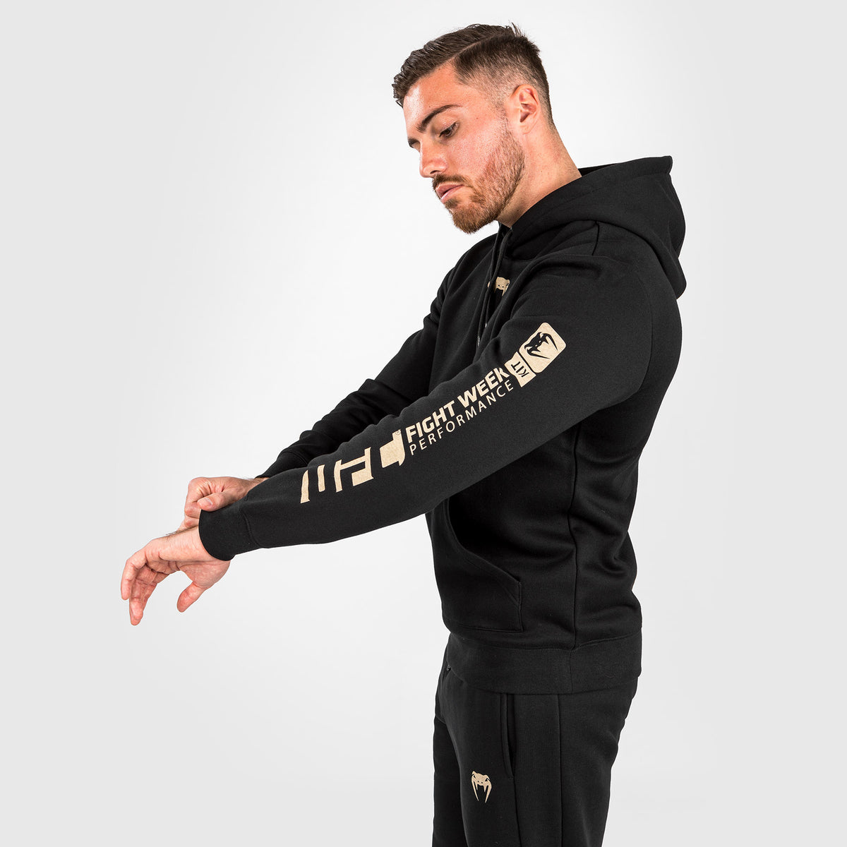 Sweatshirt à capuche pour Hommes UFC Adrenaline by Venum Fight Week - Noir - product-type_Sweatshirts