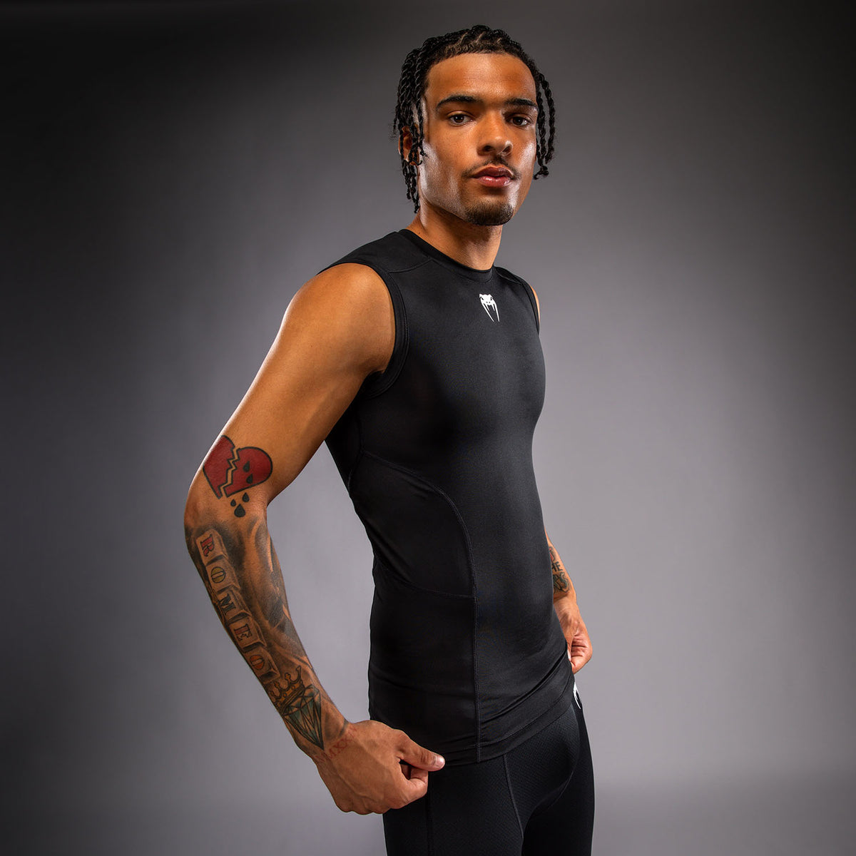 Débardeur Venum MX Basics Performance Underwear - Noir/Blanc