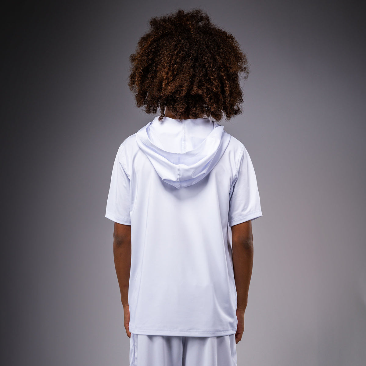 Sweat à capuche à manches courtes Dry Tech pour Enfants Venum Elite - Blanc - product-type_Sweatshirts