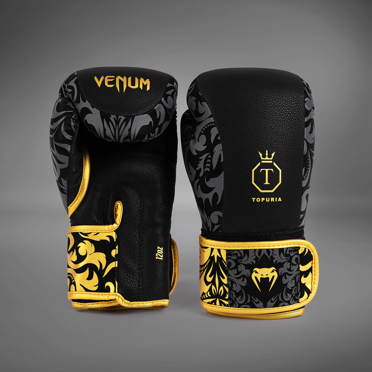 Gants de Boxe Venum x Topuria Unmatched Edition - Noir/Doré - product-type_Gants de boxe
