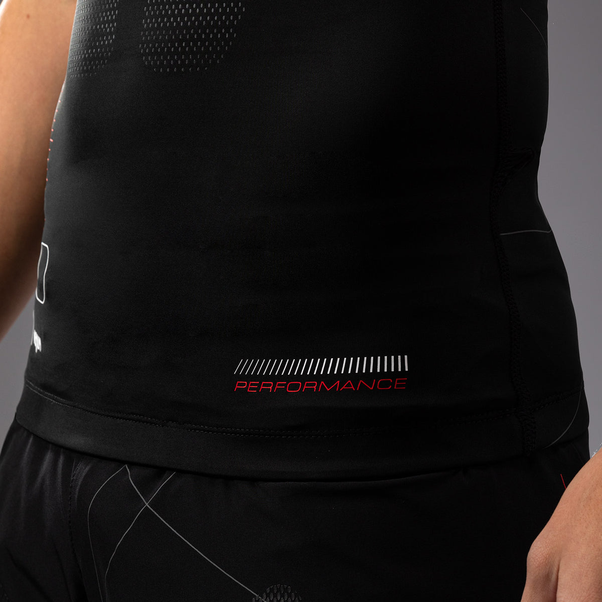 Rashguard Manches Courtes Venum Tactical XT- Noir/Rouge Feu - product-type_T-Shirts de Compression