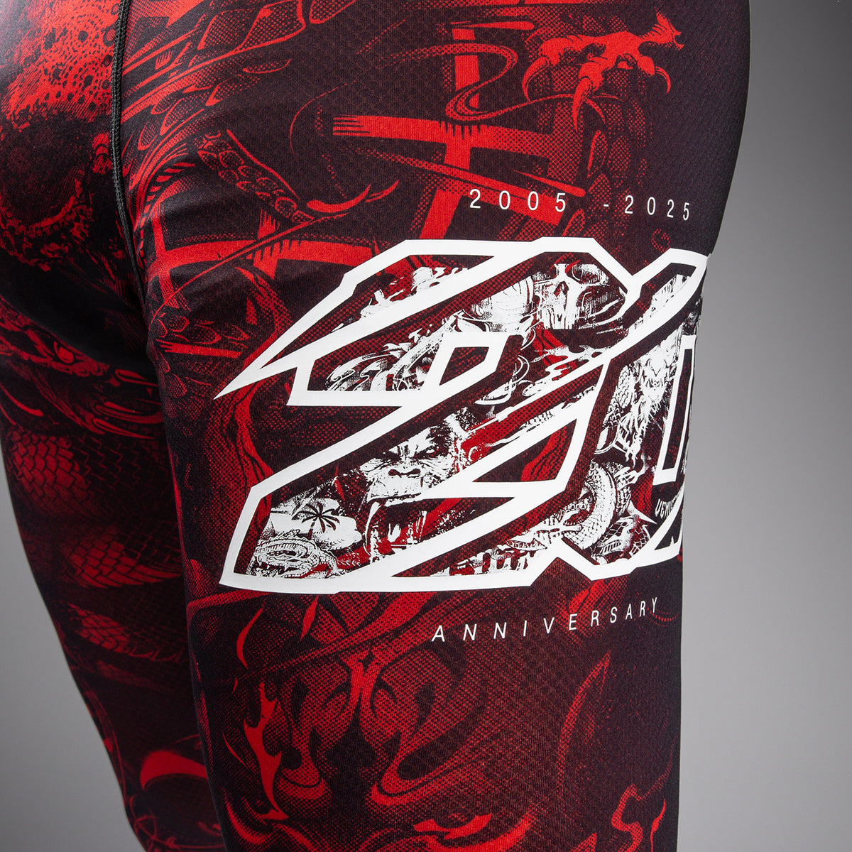 Pantalon de compression Venum 20th Anniversary - Noir/Rouge - product-type_Pantalons de Compression