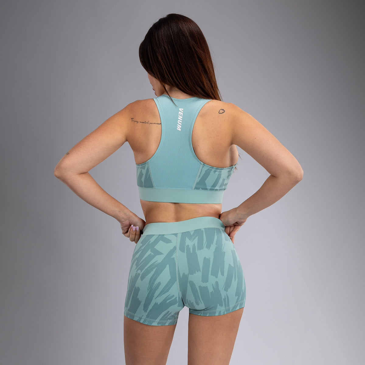 Brassière de Sport pour Femmes Venum Graffiti - Aqua - product-type_Brassières de sport