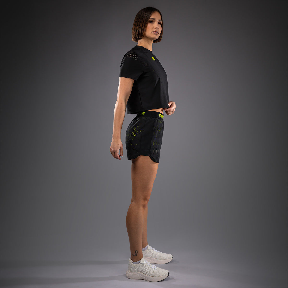 Short d’Entraînement Venum Lazer Pour Femme - Noir/Jaune - product-type_Shorts de training