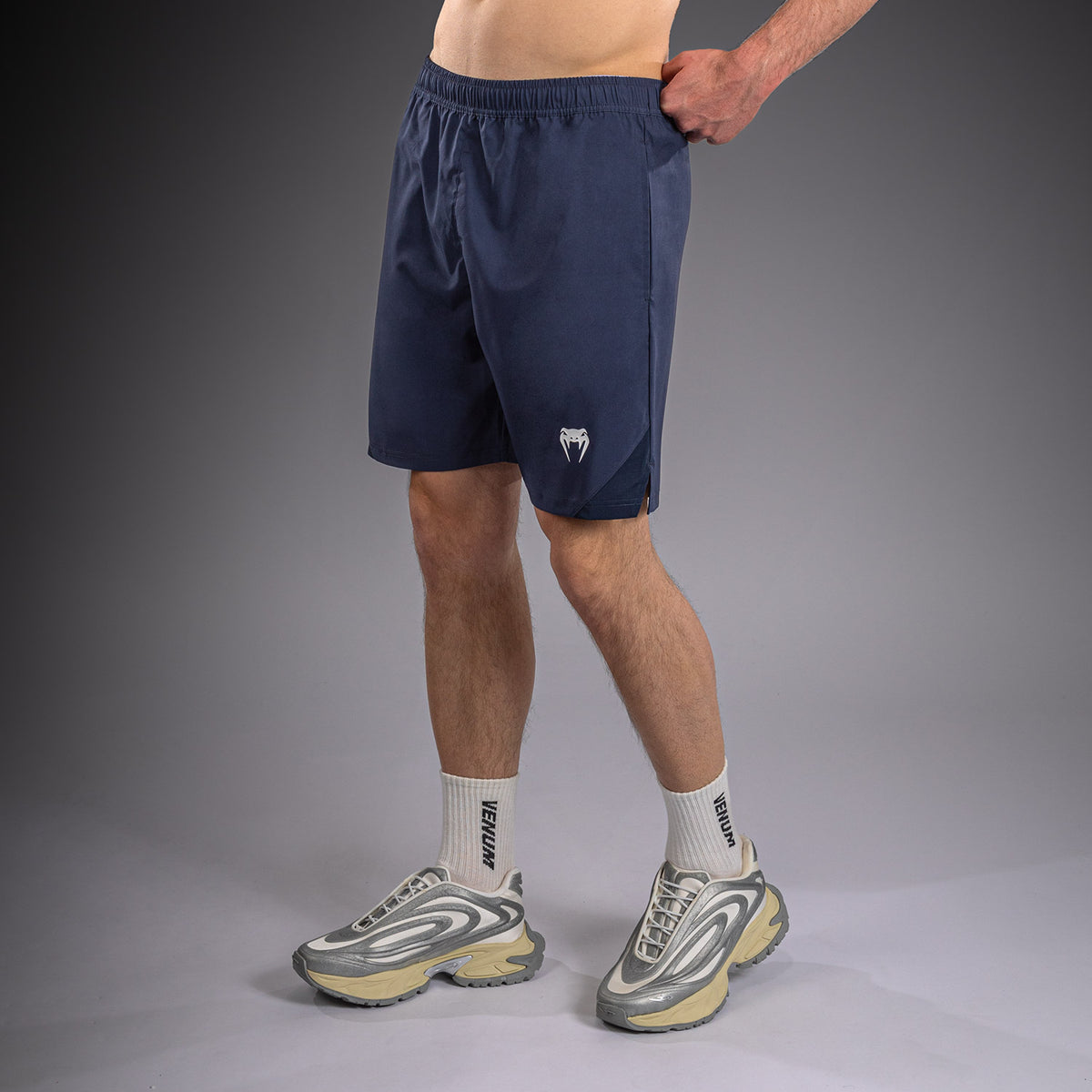 Short d'entraînement Venum Contender - Bleu marine/Blanc - product-type_Shorts de training