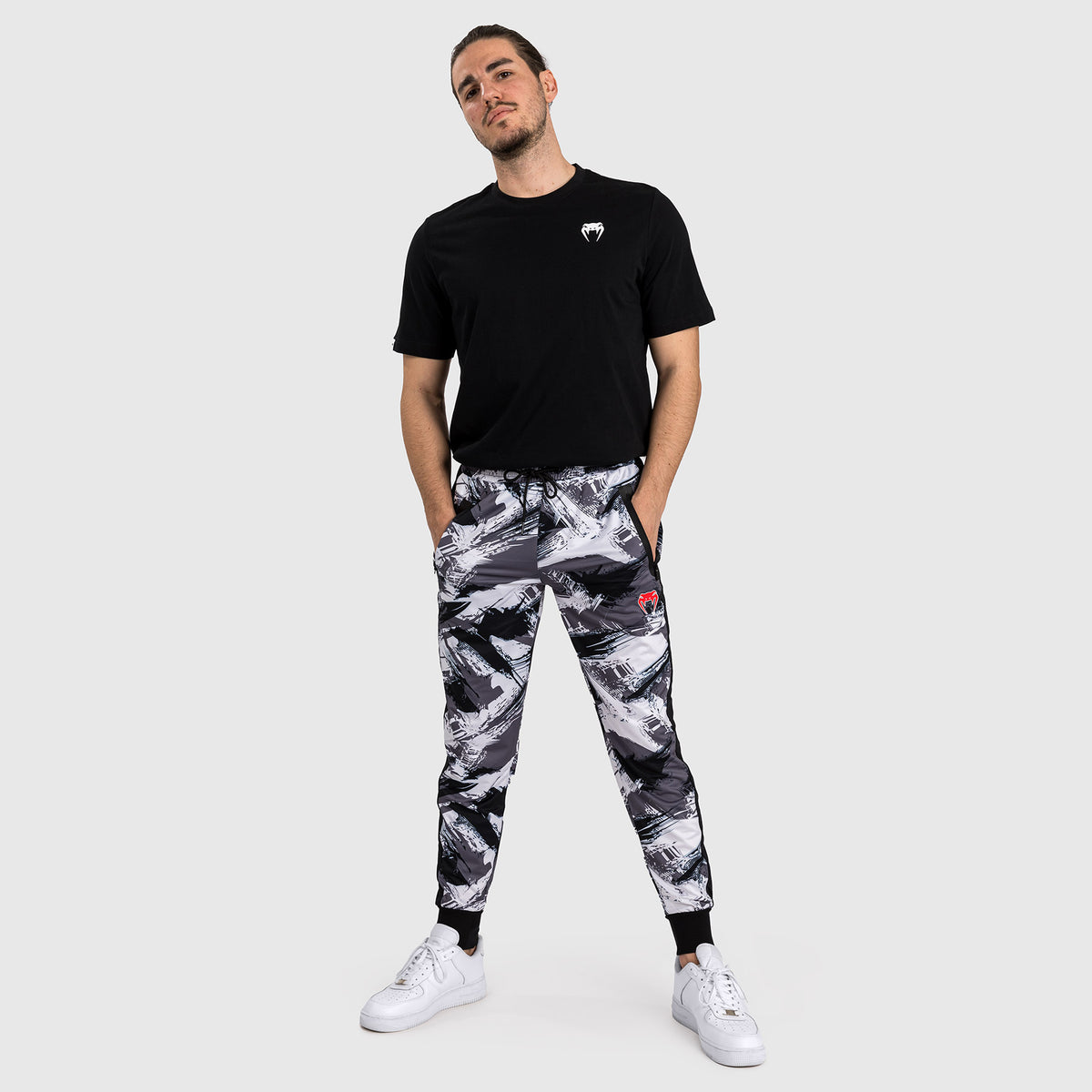 Pantalon de Jogging Venum Electron 3.0 - Rouge/Gris - product-type_Pantalons de jogging