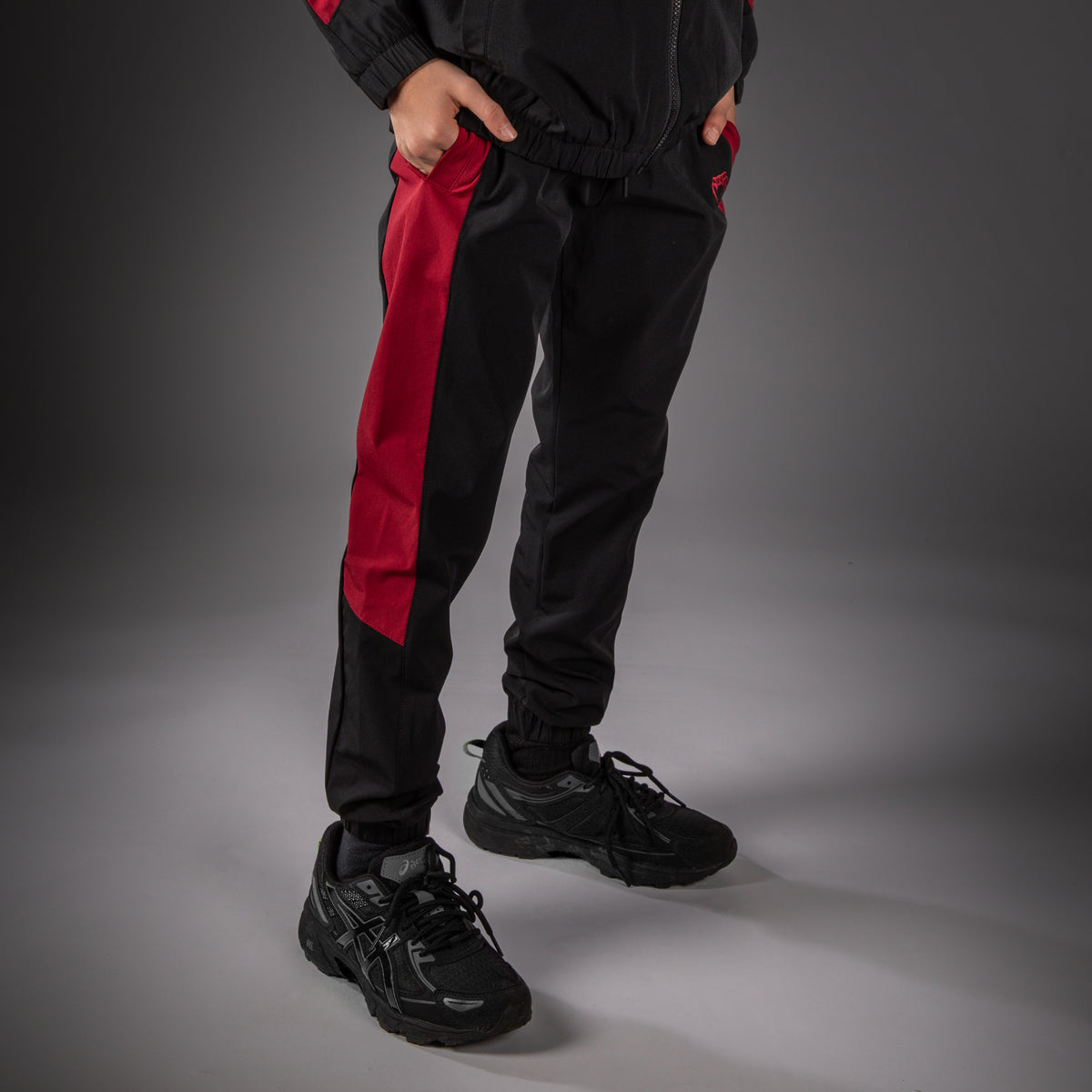 Pantalon de Jogging Pour Enfant Venum Vectra - Noir/Rouge - product-type_Pantalons de jogging