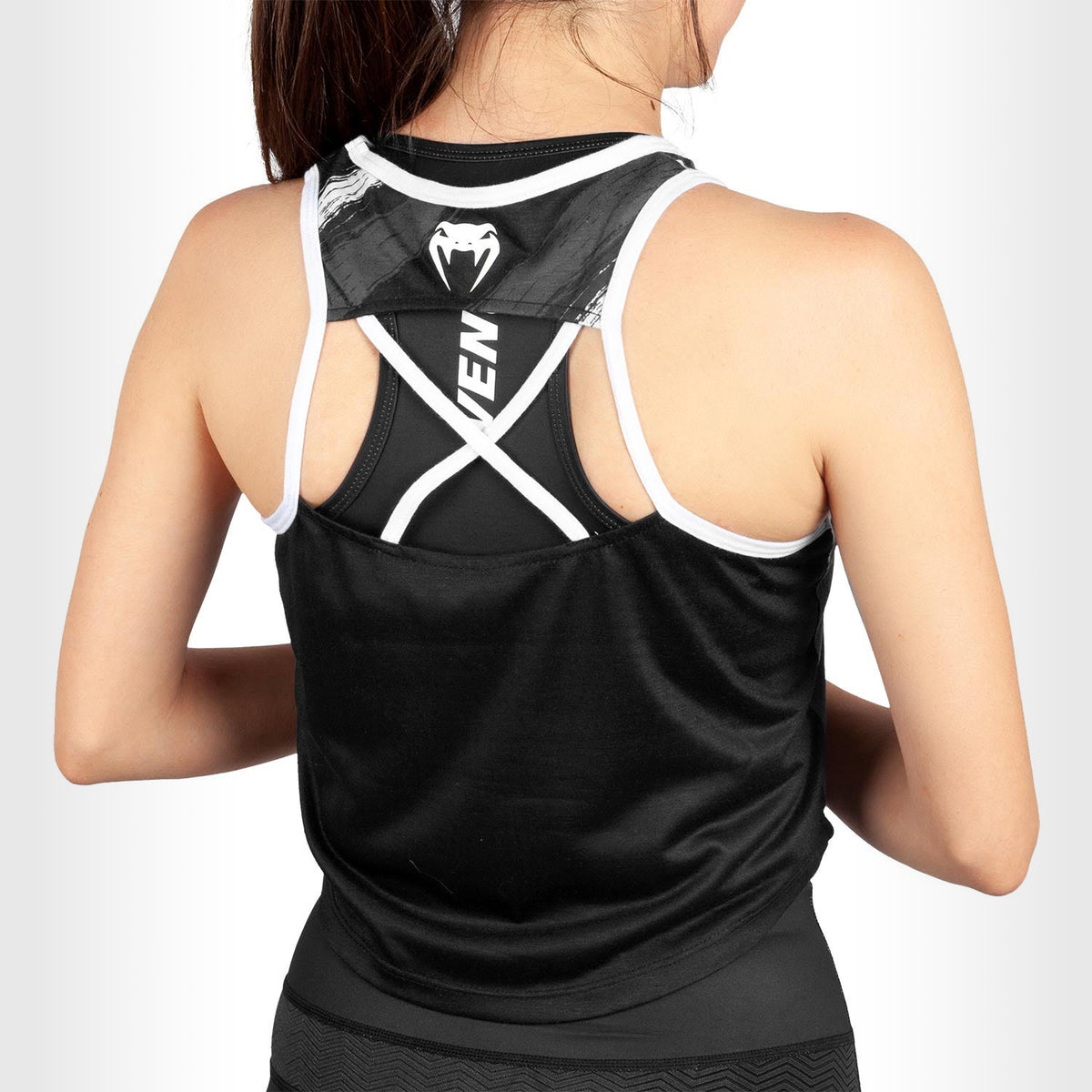 Débardeur court Femme Venum Rapid 2.0 – Noir/Blanc - product-type_Débardeurs