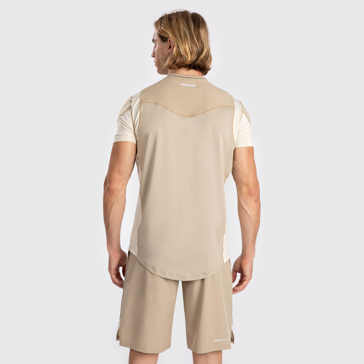T-shirt Dry-Tech pour Hommes Venum Tempest - Beige/Sable - product-type_T-Shirts Dry Tech