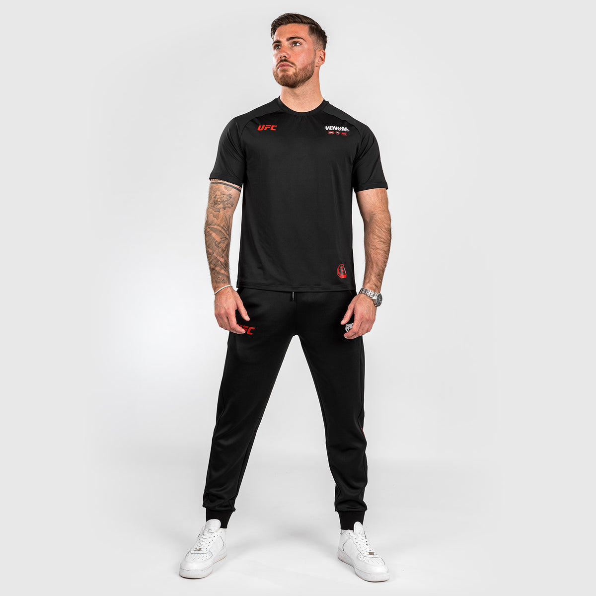 T-shirt Dry-tech pour Hommes UFC Adrenaline by Venum Fight Week - Noir - product-type_T-Shirts Dry Tech