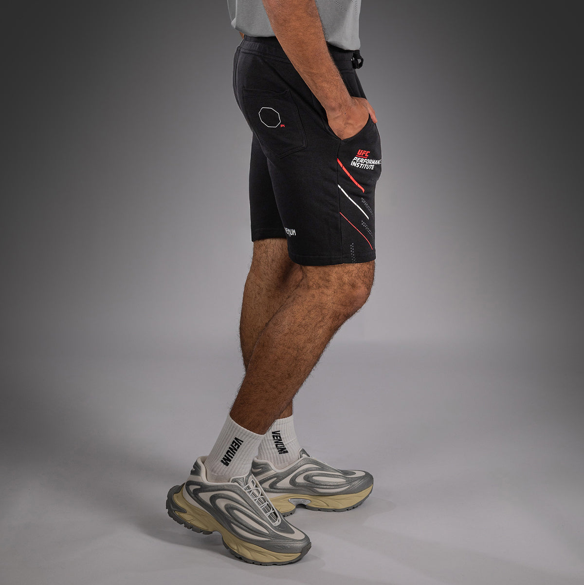 Short en Coton Venum UFC PI 3.0 – Noir - product-type_Shorts en Coton