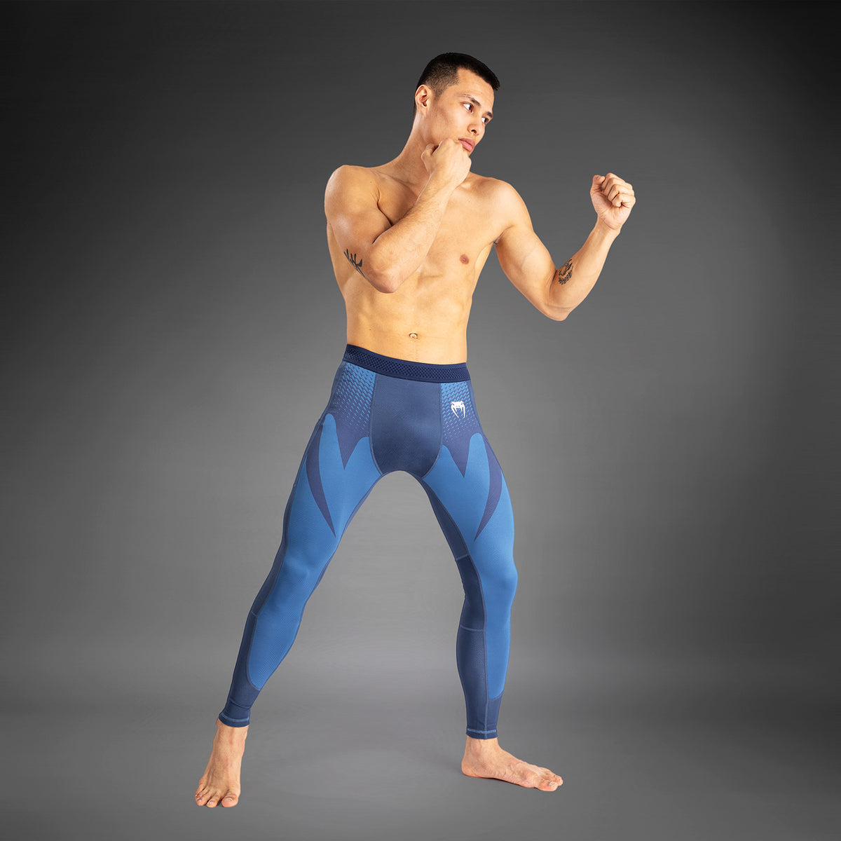 Pantalon de Compression Venum Attack - Bleu Marine - product-type_Pantalons de Compression
