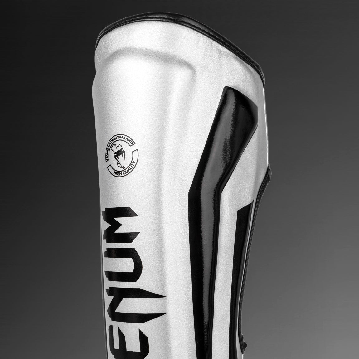 Protège-tibias Venum Elite - Argent/Noir - product-type_Protège-tibias