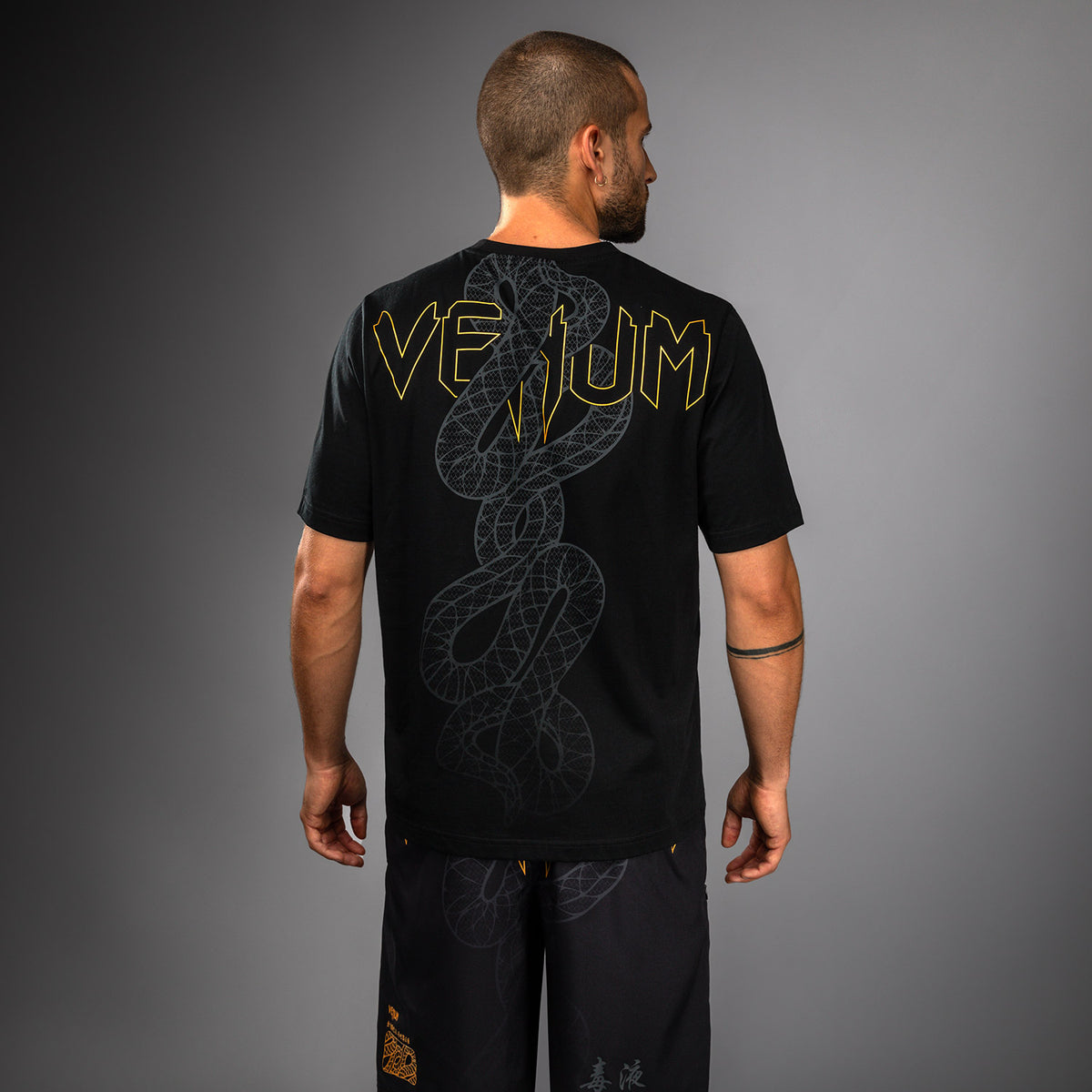 T-shirt Venum Serpenti – Noir/Argent/Or - product-type_T-Shirts