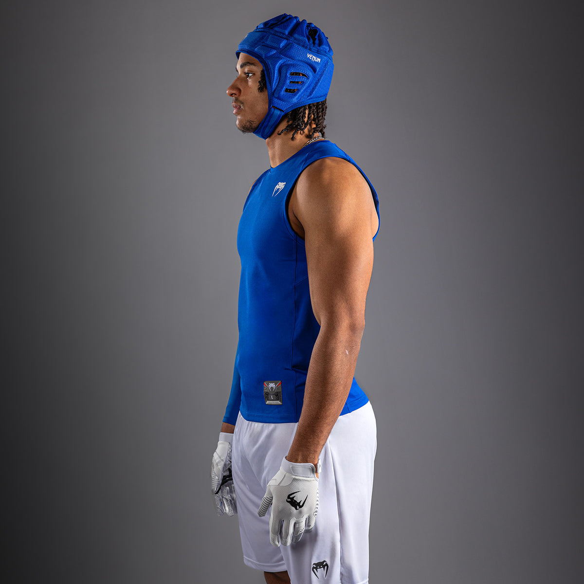 Maillot de Compression sans manches Venum Elite Football - Bleu Royal - product-type_T-Shirts de Compression