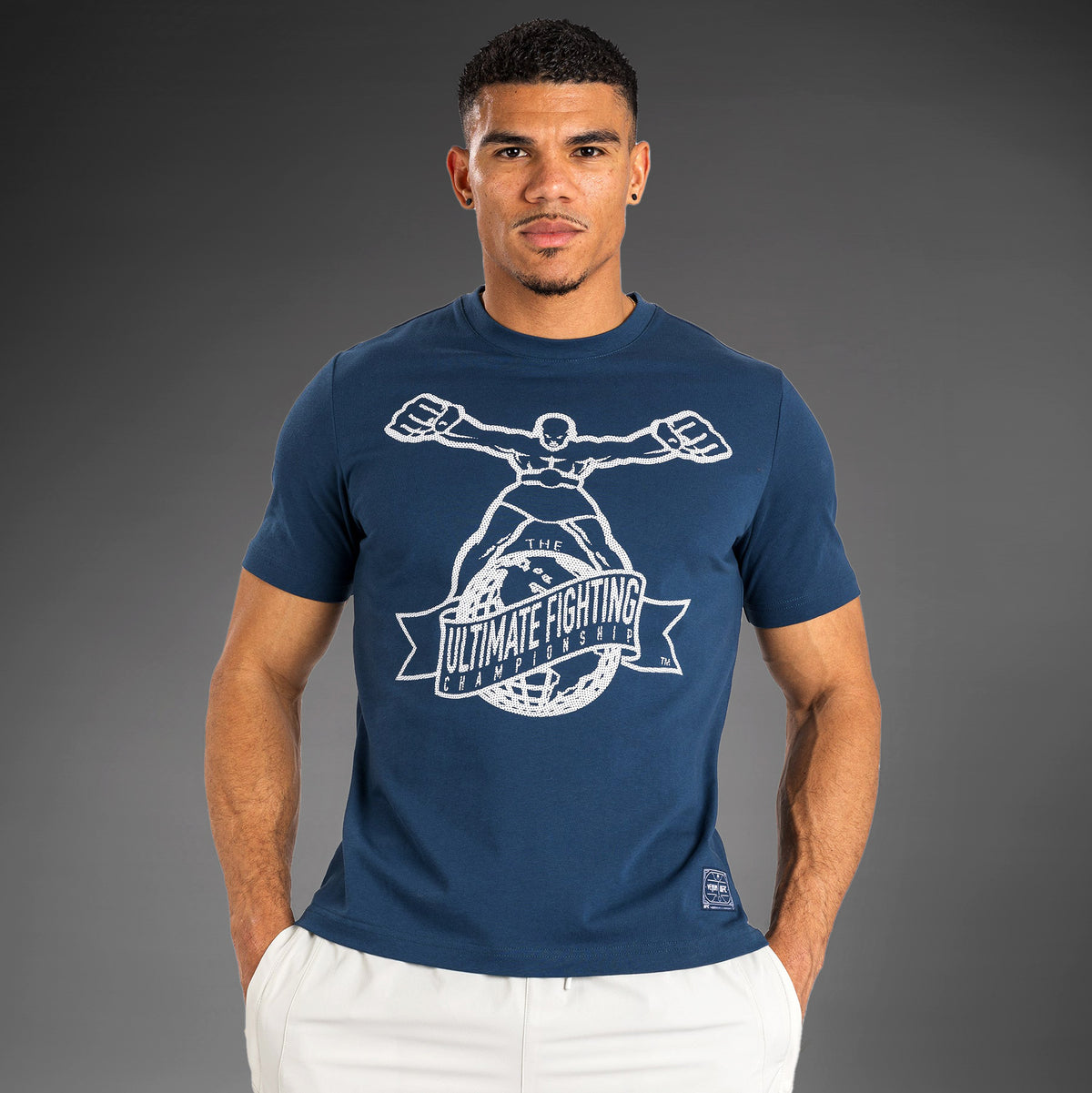 T-Shirt UFC by Venum Ulti-Man - Bleu marine/Blanc - product-type_T-Shirts
