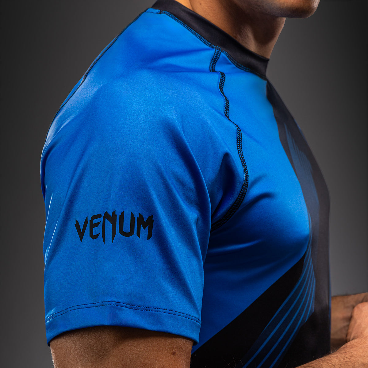 T-shirt Dry Tech Venum No-Gi 6.0 - Noir/Bleu - product-type_T-Shirts Dry Tech
