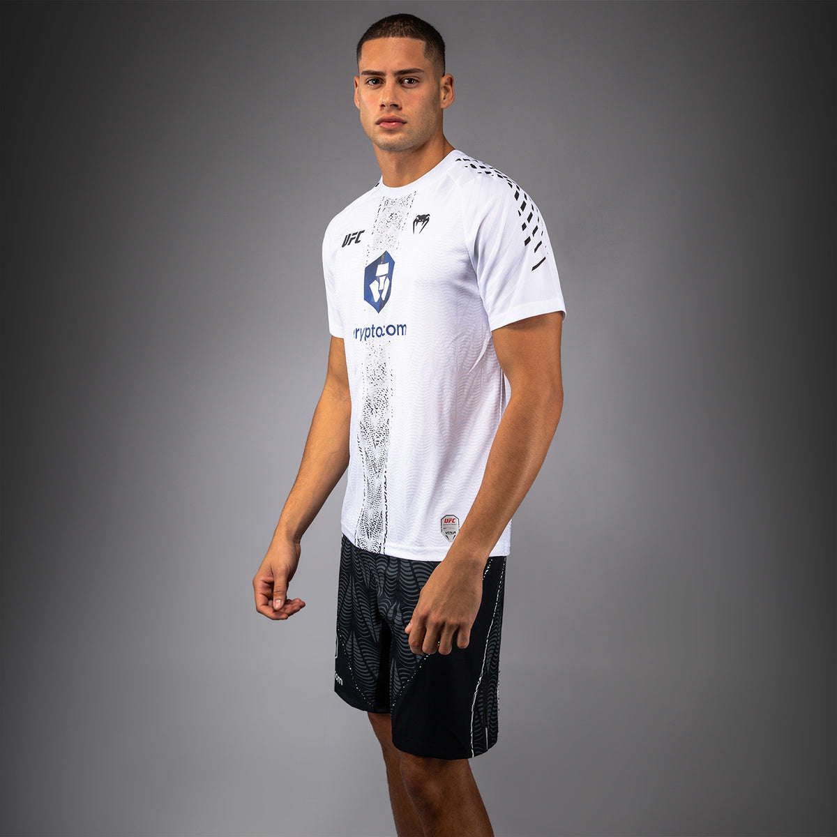 Maillot Officiel Walkout Homme UFC Zenith by Venum Authentic Fight Night - Blanc - product-type_T-Shirts Dry Tech