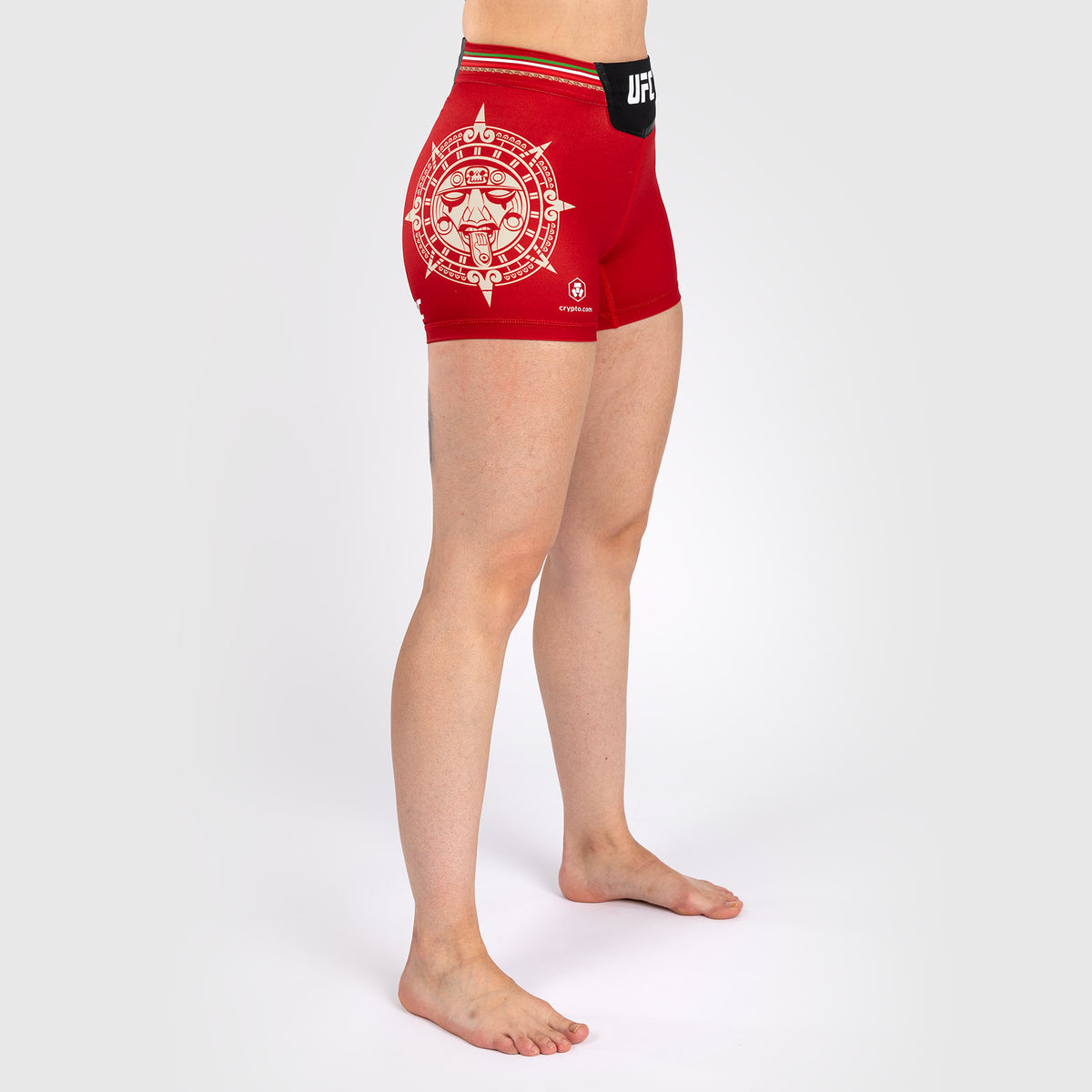 Noche UFC by Venum Authentic Fight Night Short de compression pour Femmes - Coupe courte - Rouge - product-type_Shorts de compression