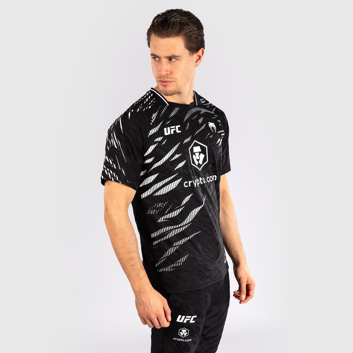 T-shirt Dry-Tech UFC Fusion by Venum Personnalisé Authentic Fight Night - Noir - product-type_T-Shirts Dry Tech