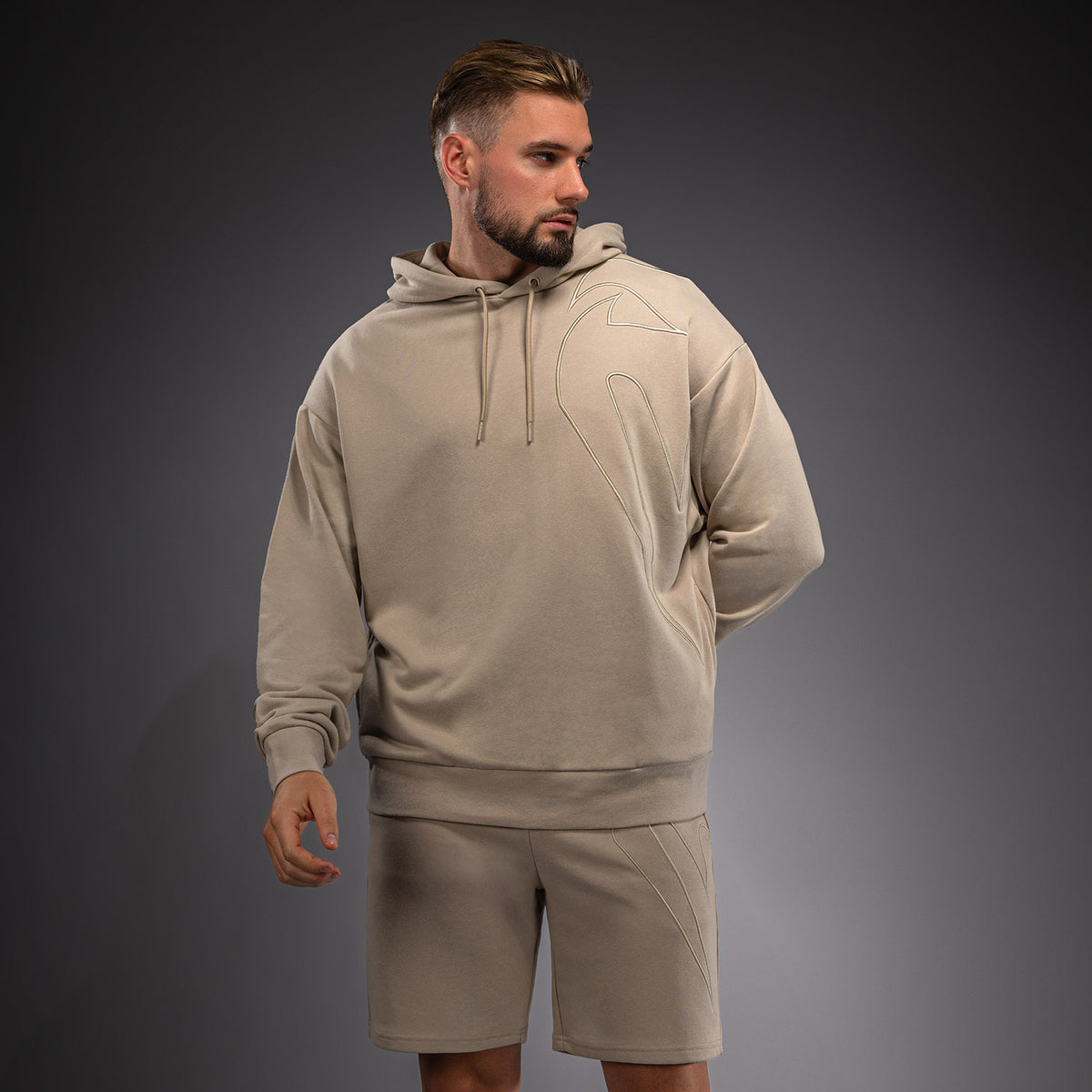 Sweat à capuche Venum Giant 3D – Beige - product-type_Sweatshirts