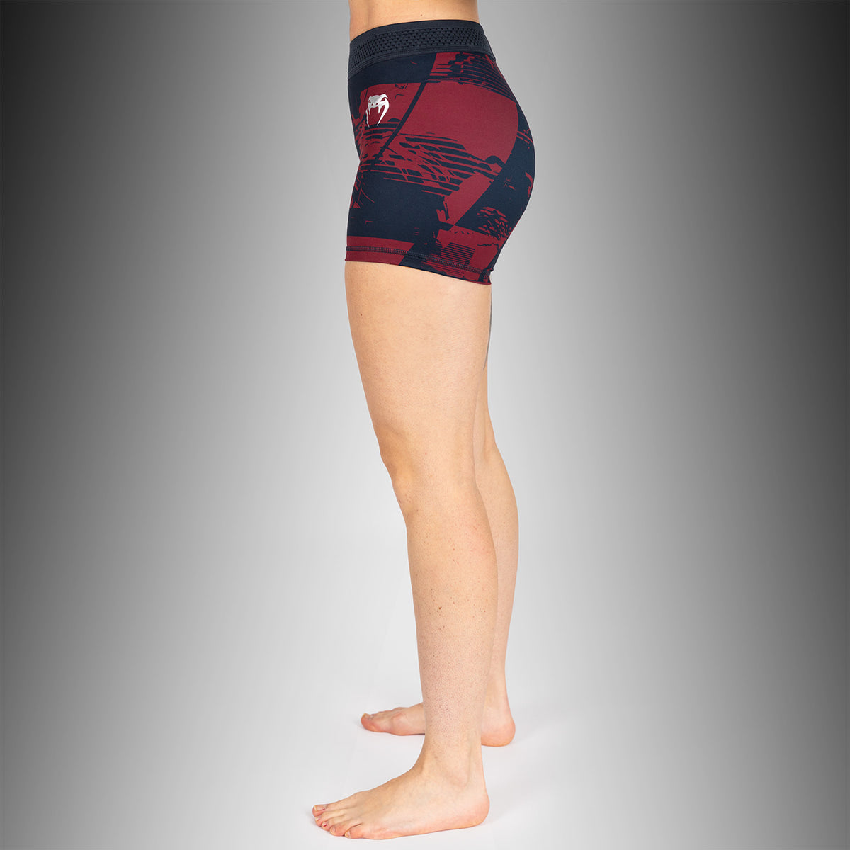 Short de compression Performance Femme UFC Zenith by Venum Authentic Fight Week - Bleu marine/Bordeaux/Argent - product-type_Shorts de compression